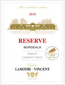 Château Lamothe-Vincent Réserve 2022