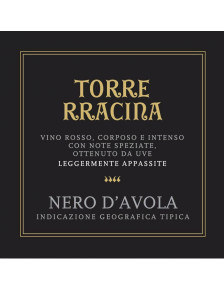 Torre Rracina - Nero d'Avola Sicilia DOC (leger. appassite) 2023